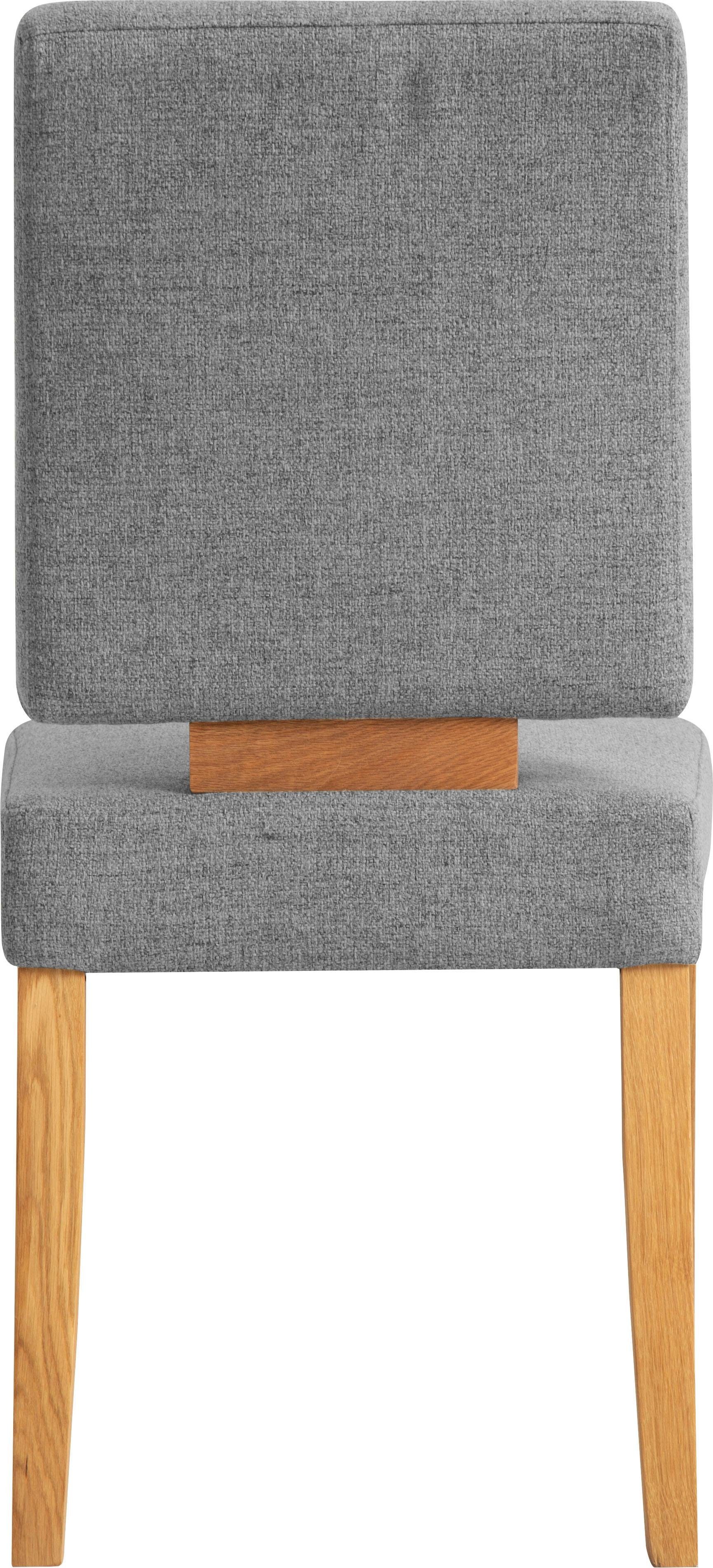 OTTO home Esszimmerstuhl Ponza Polsterstuhl (Set, 2 St), Gestell Eiche massiv geölt, Esszimmer Bestseller – Bild 4 von 5