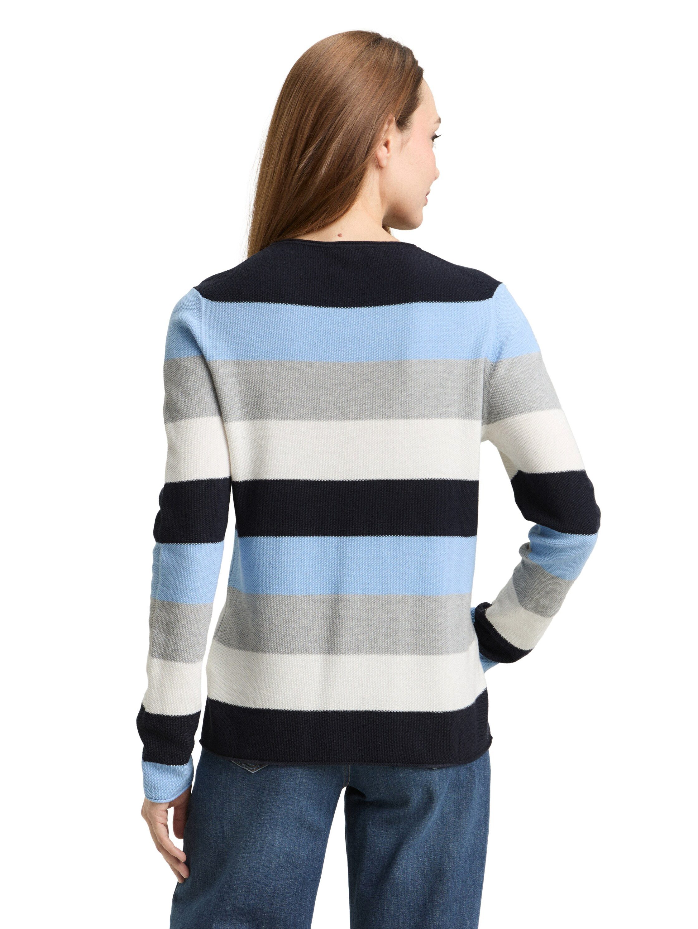 TOM TAILOR Strickpullover Otto mit Viskose
