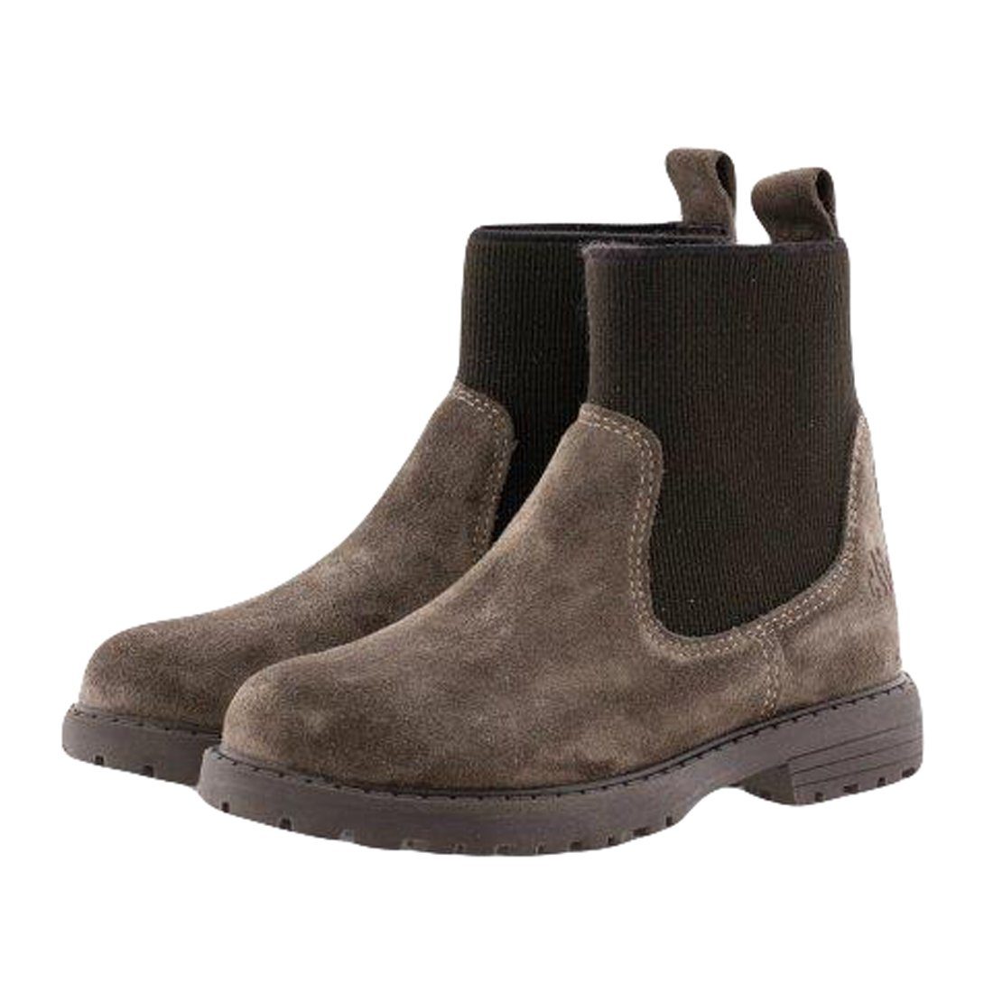 Clic Clic Stiefel Stiefeletten Leder Mädchen Teens Boots 20424 Braun Schnürstiefelette