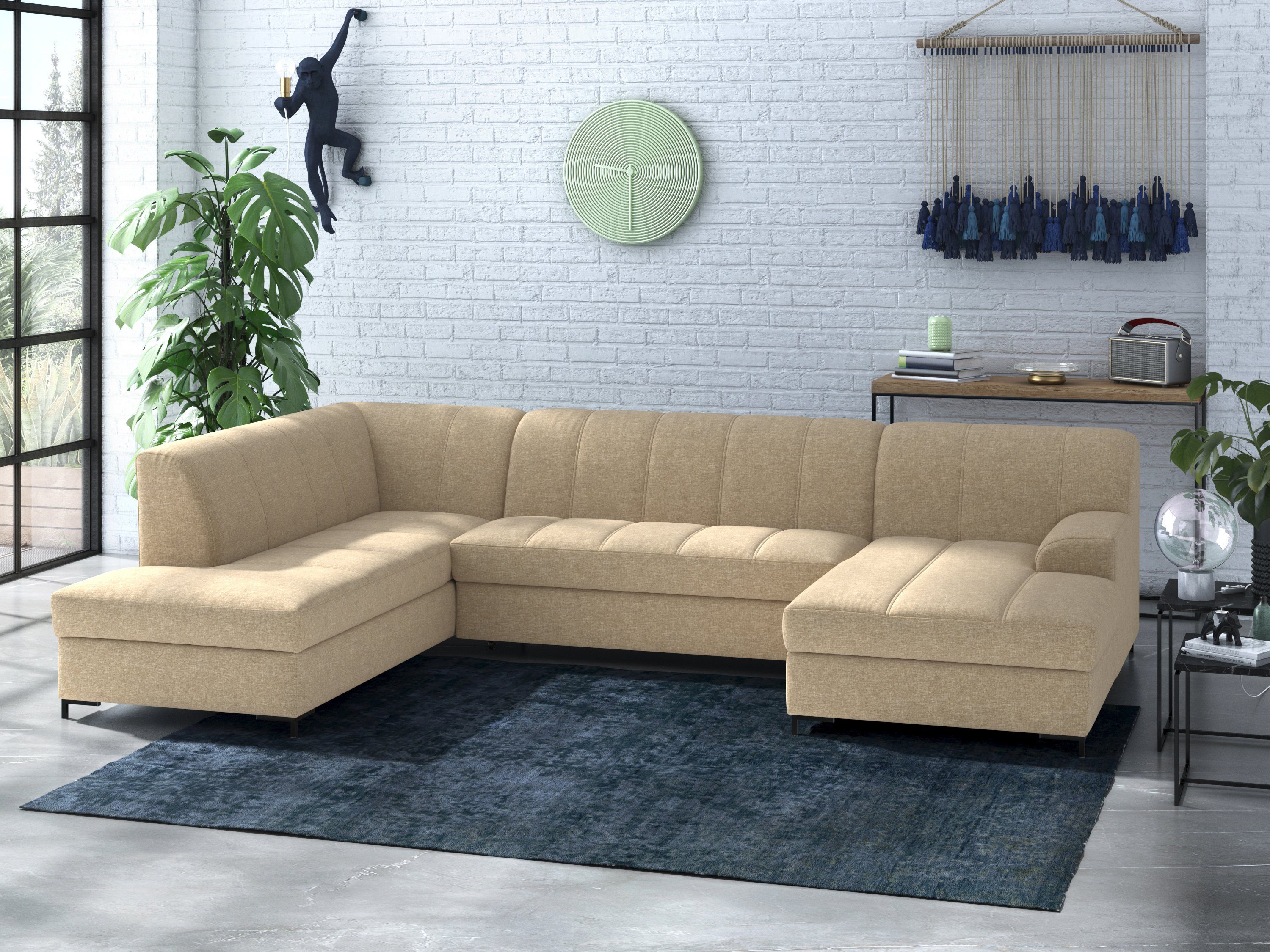 INOSIGN Wohnlandschaft Balme, moderne Formensprache, zeitloses günstig online kaufen