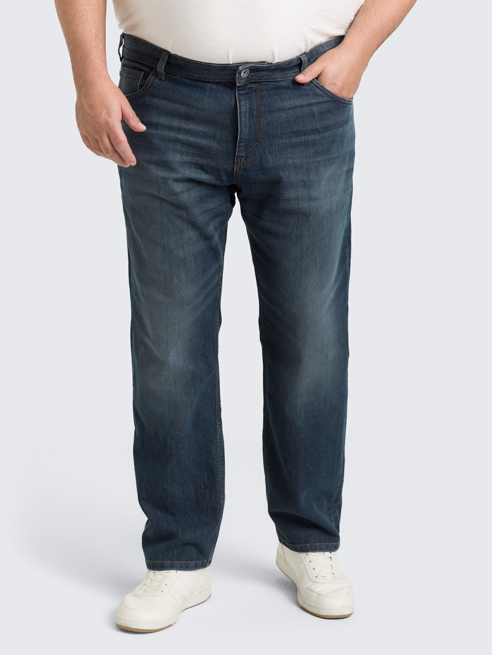 TOM TAILOR PLUS Regular-fit-Jeans Jeanshosen Plus günstig online kaufen
