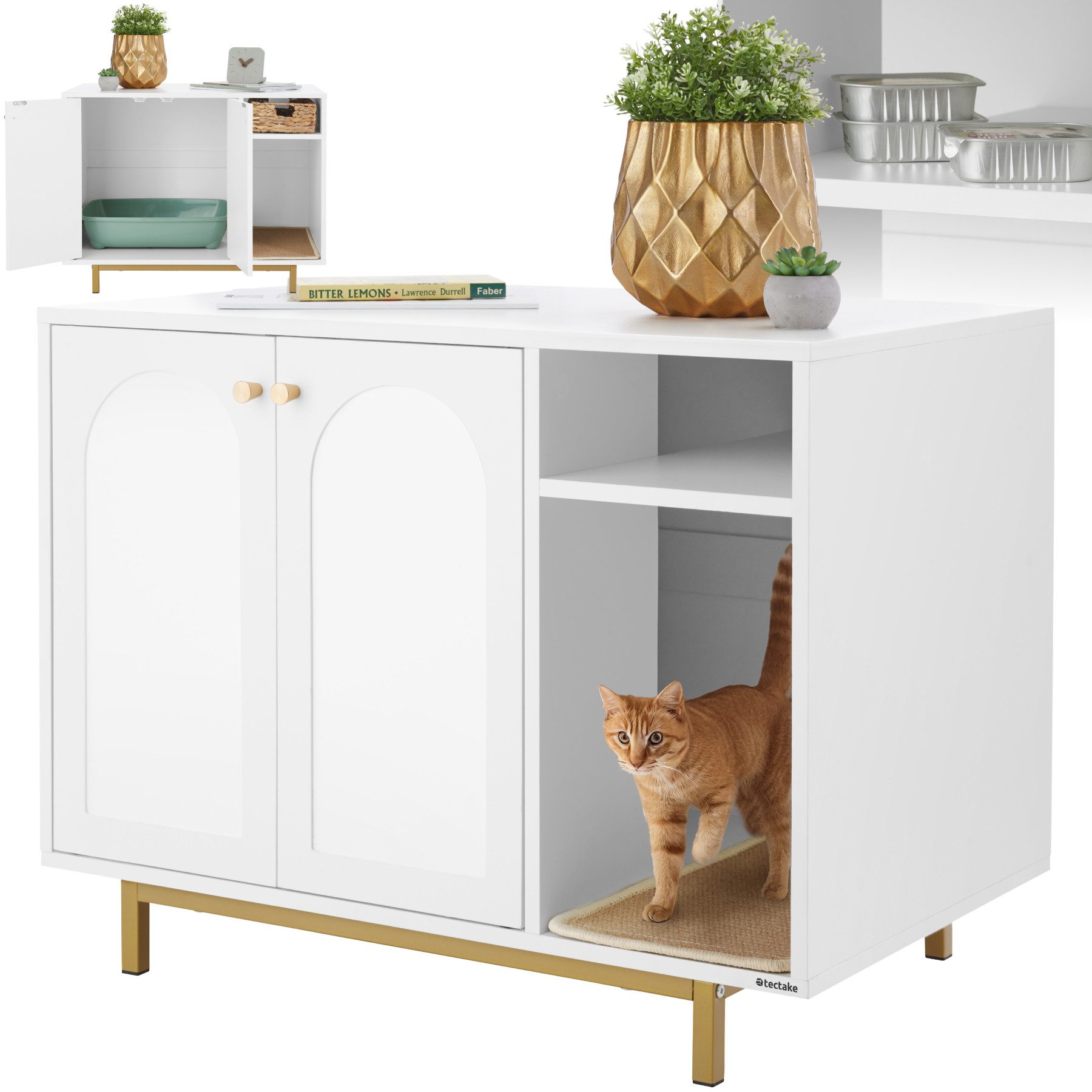 Katzentoilette Katzenschrank