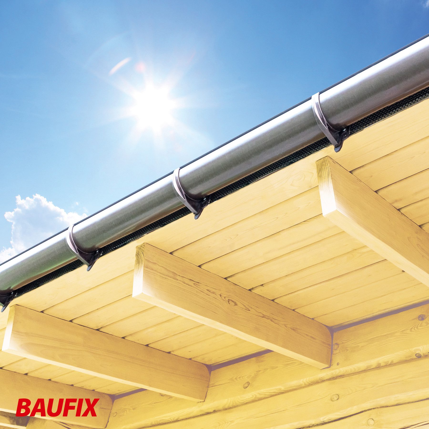 Baufix Holzschutzlasur Wetterschutz-Holzgel seidenglänzend, 5 Liter für ca. 50 m², für Zäune, Pergolen, Holztore, Ställe, Scheunen & Verschalungen – Bild 3 von 3