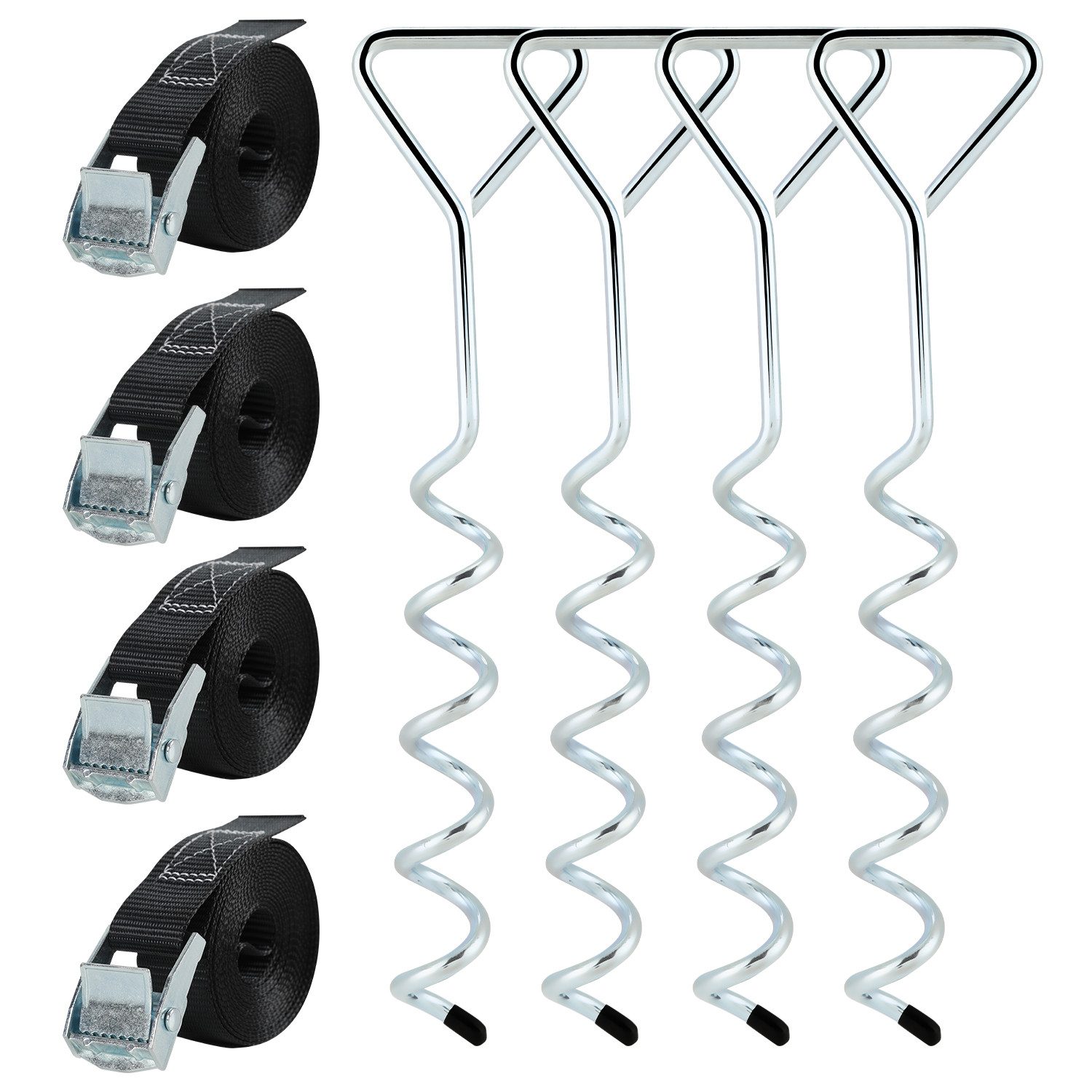 Clanmacy Bodenanker Bodenanker 4er Set Trampolin günstig online kaufen