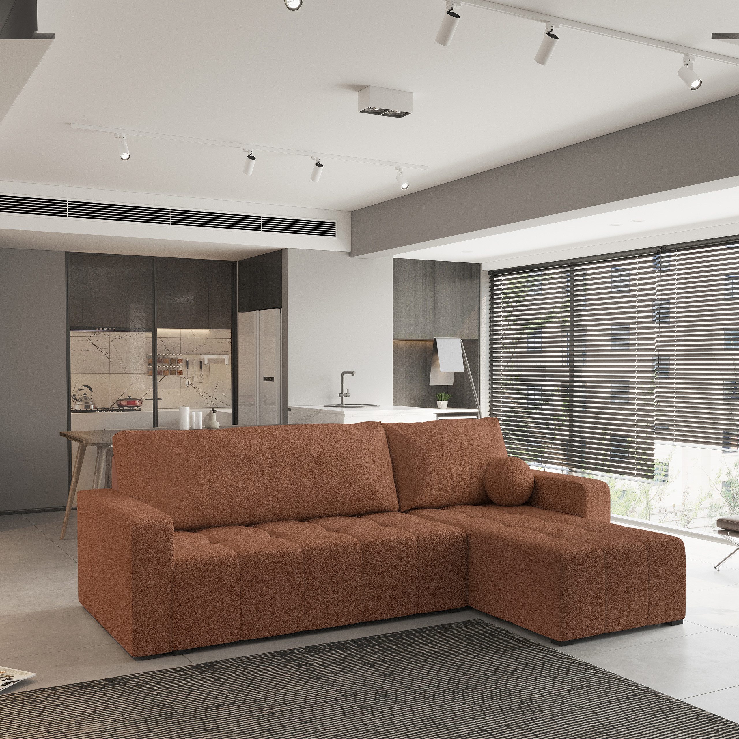 Masseno Ecksofa VOLIRA mit Schlaffunktion L-Form, günstig online kaufen