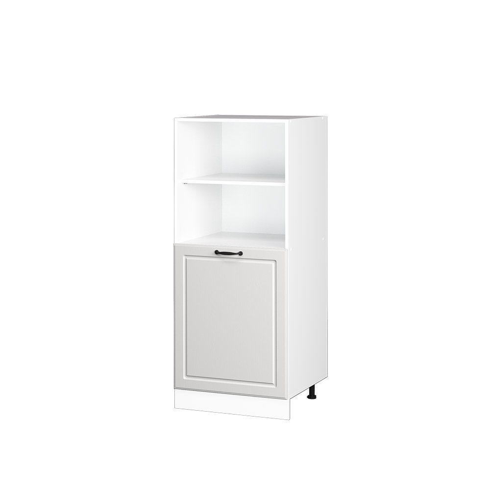 Vicco Herdumbauschrank R-Line, Weiß Landhaus/Weiß, 60 günstig online kaufen