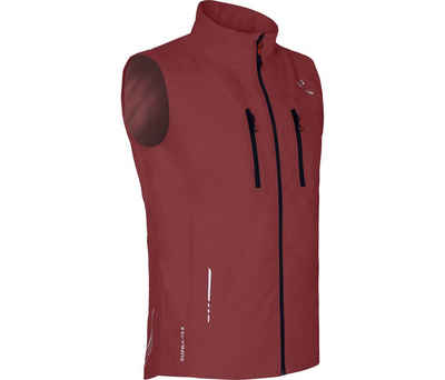 Bergson Outdoorjacke SKIEN Weste Herren Regenweste, recycelt, Netzfutter, 20000 mm Wassersäule, Normal