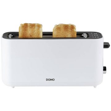 Domo Toaster Langschlitz-Toaster, stufenloser Temperaturregler, Cool-Touch-Gehäuse