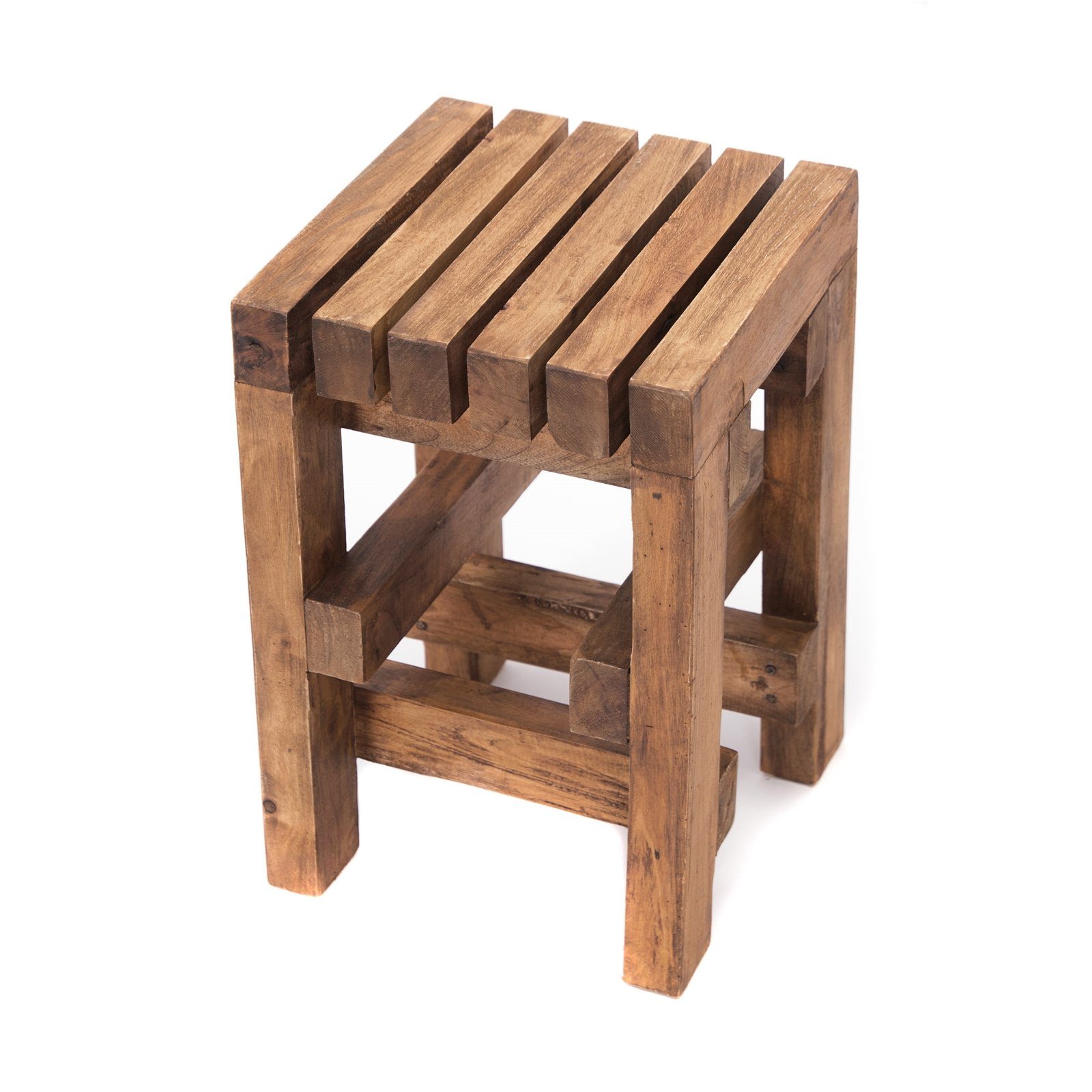 CREEDWOOD Hocker HOLZ HOCKER "TETRIS", Altholz günstig online kaufen