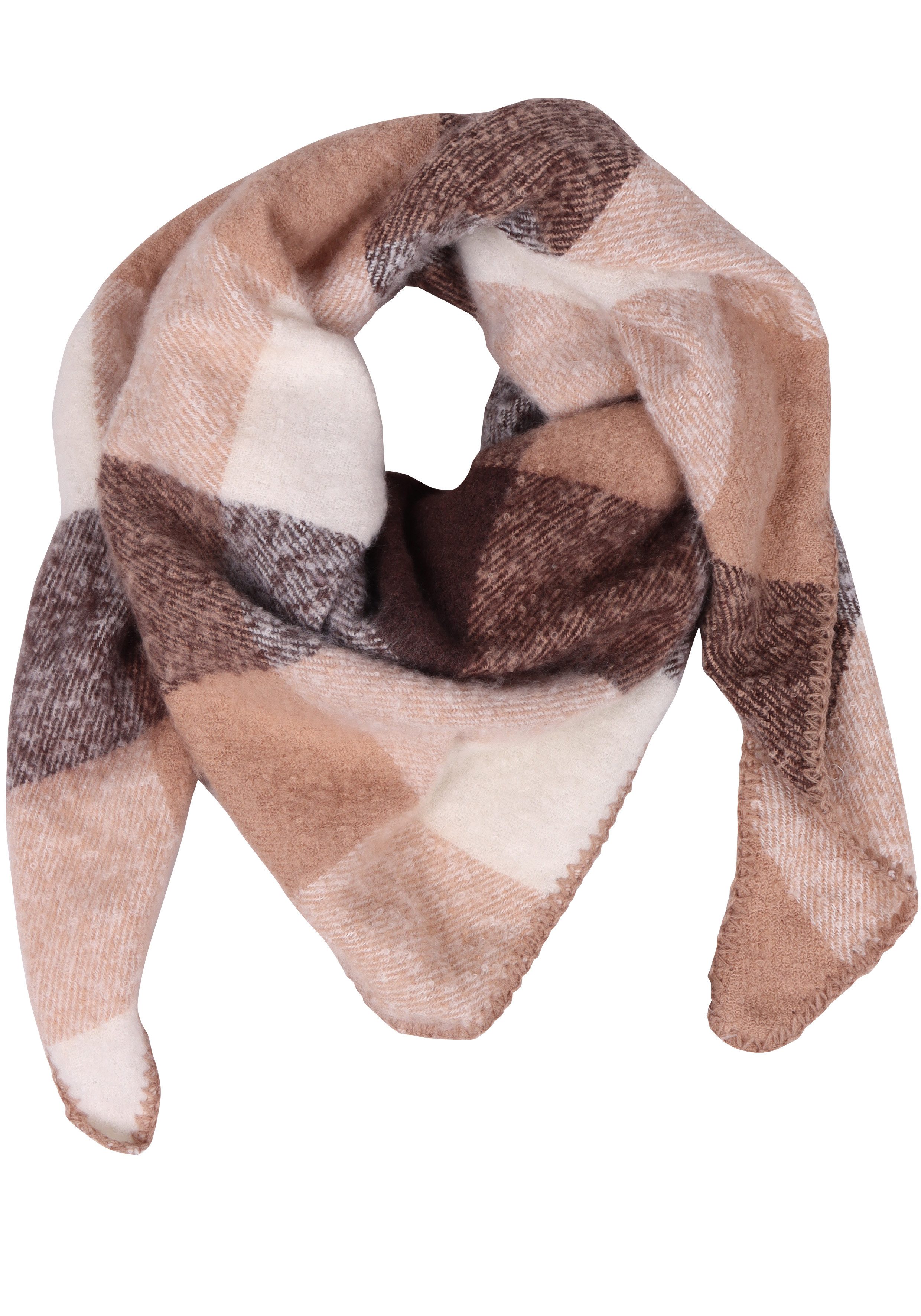 Capelli New York Modeschal, (Packung), Karomuster, Dreieckstuch, wärmend günstig online kaufen
