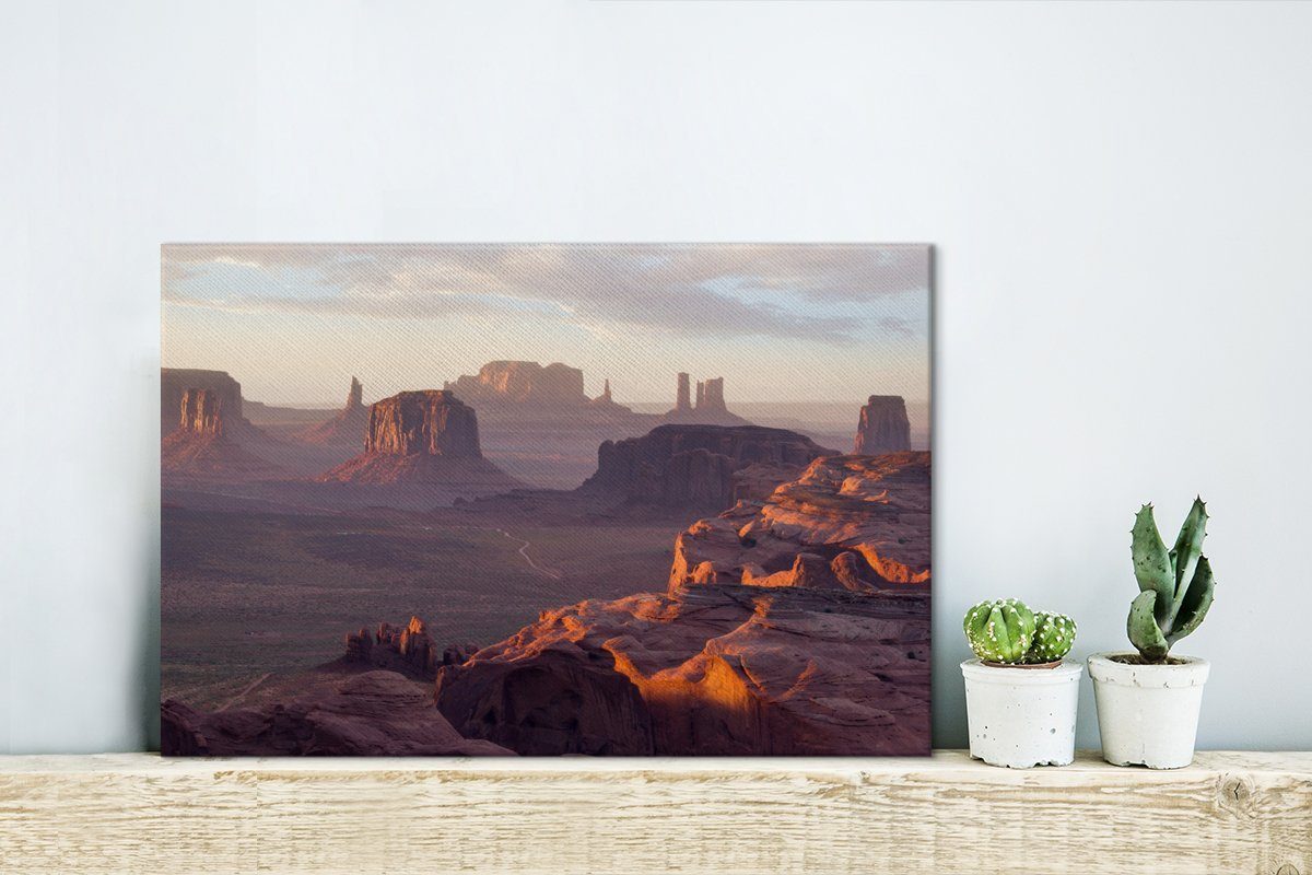 Valley Wanddeko, Monument Leinwandbild Arizona, Wandbild im Leinwandbilder, OneMillionCanvasses® cm Grand-Canyon-Nationalpark in Aufhängefertig, St), (1 30x20