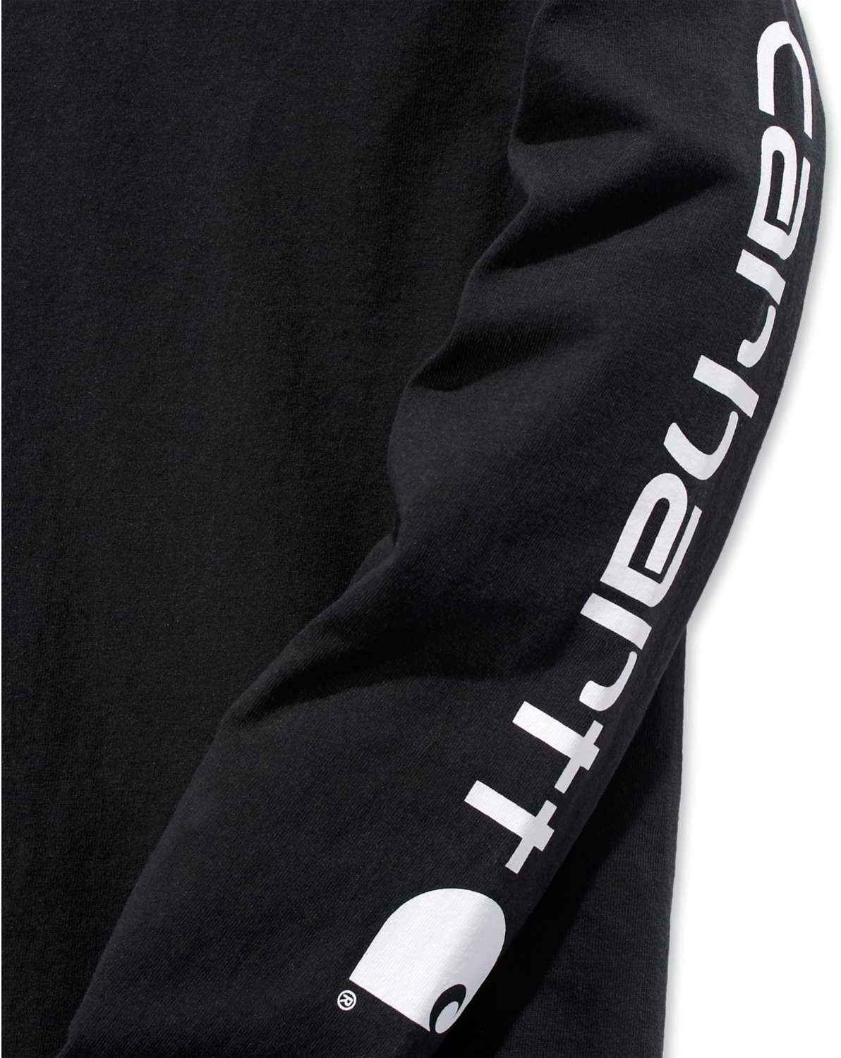 Carhartt T-Shirt Workw. Logo L/S 103401 – Bild 5 von 5