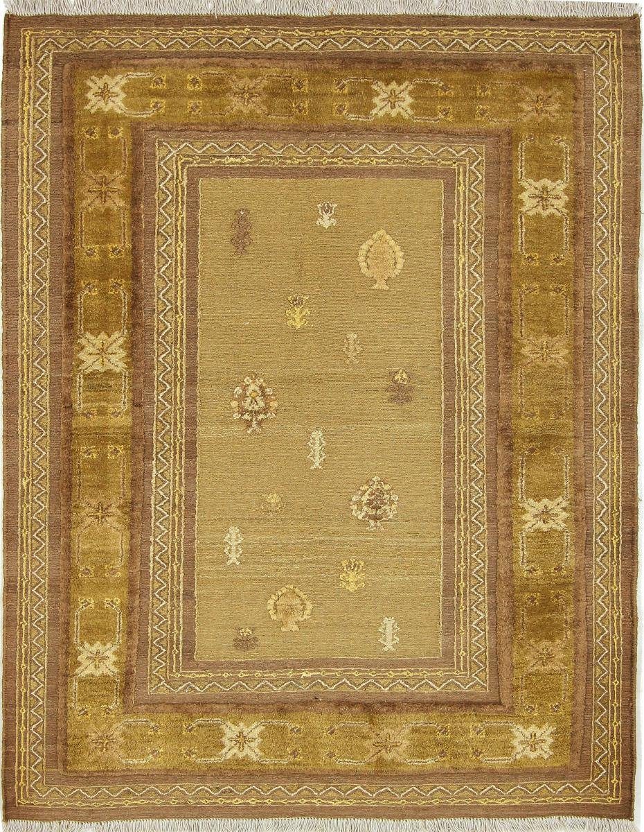 Orientteppich Turkaman 149x191 Handgeknüpfter Orientteppich / Perserteppich, Nain Trading, rechteckig, Höhe: 6 mm