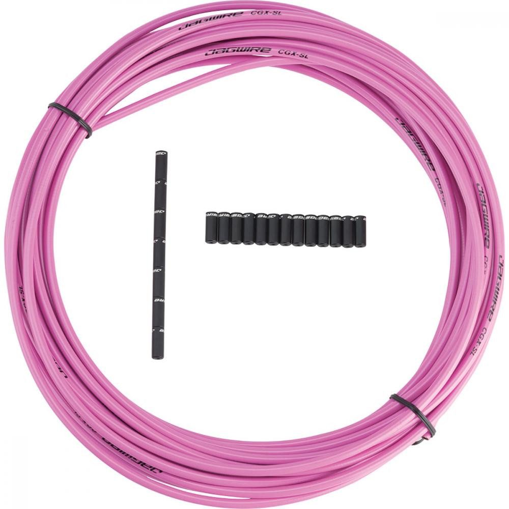 Jagwire Bremszug Jagwire CGX-SL Bremszugaußenhülle Ø 5 mm x 10 m Pink - Präzise Bremsle