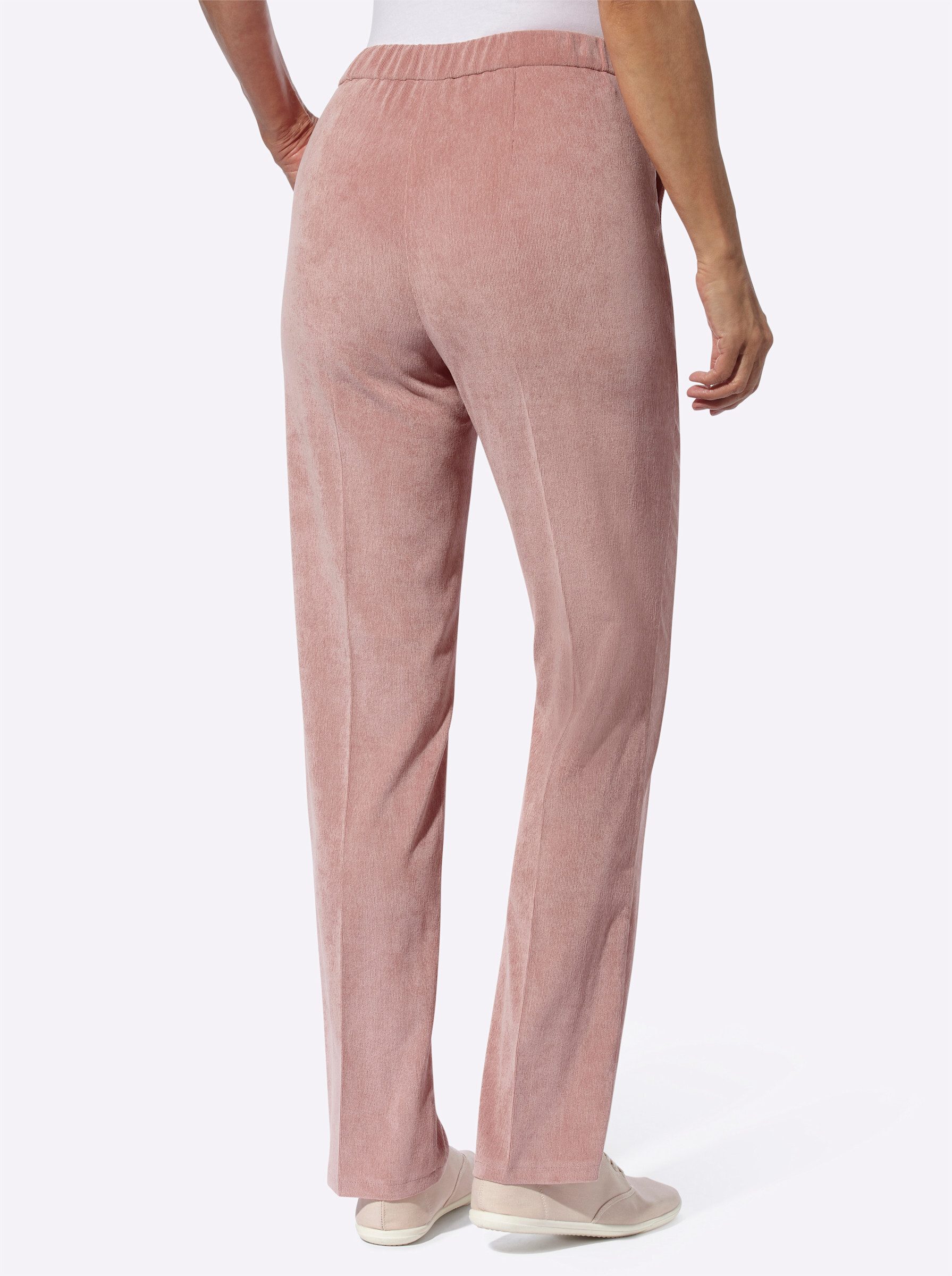 Sieh an! Jerseyhose Cord-Hose komfortabel