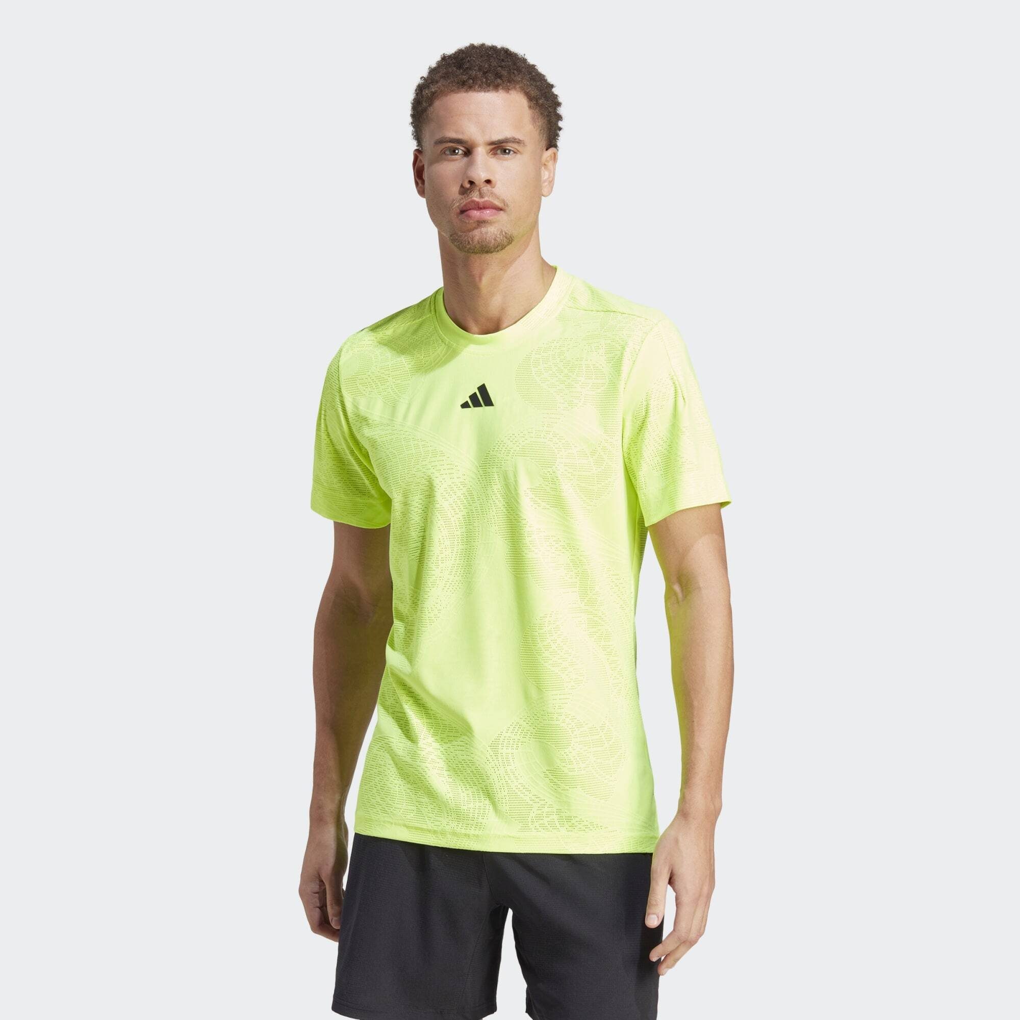 adidas Performance Funktionsshirt AEROREADY FREELIFT PRO TENNIS T-SHIRT Lucid Lemon