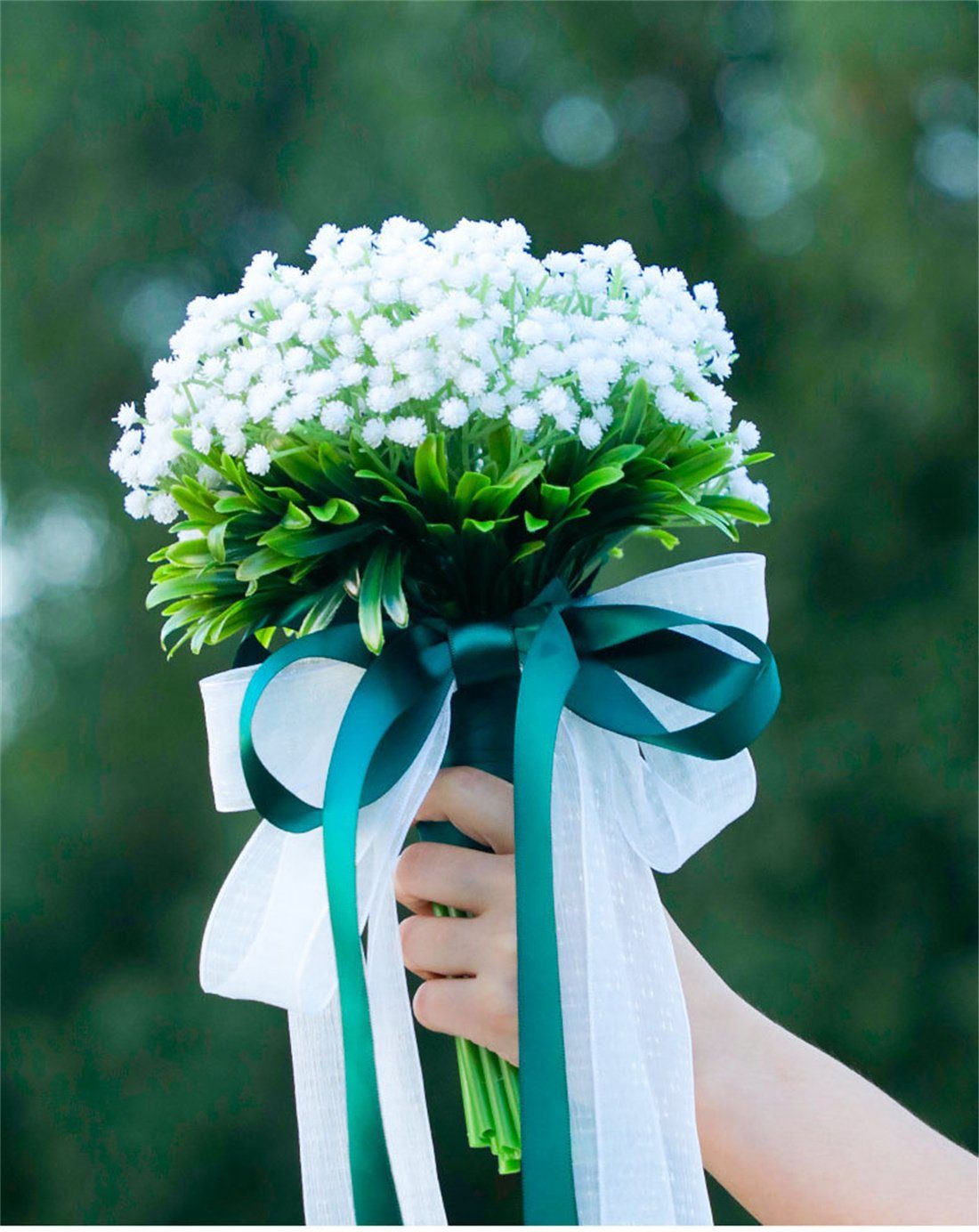 Kunstblumenstrauß Simulierte Brautstrauß, Requisiten, Blumenstrauß künstlichen DÖRÖY Hochzeit