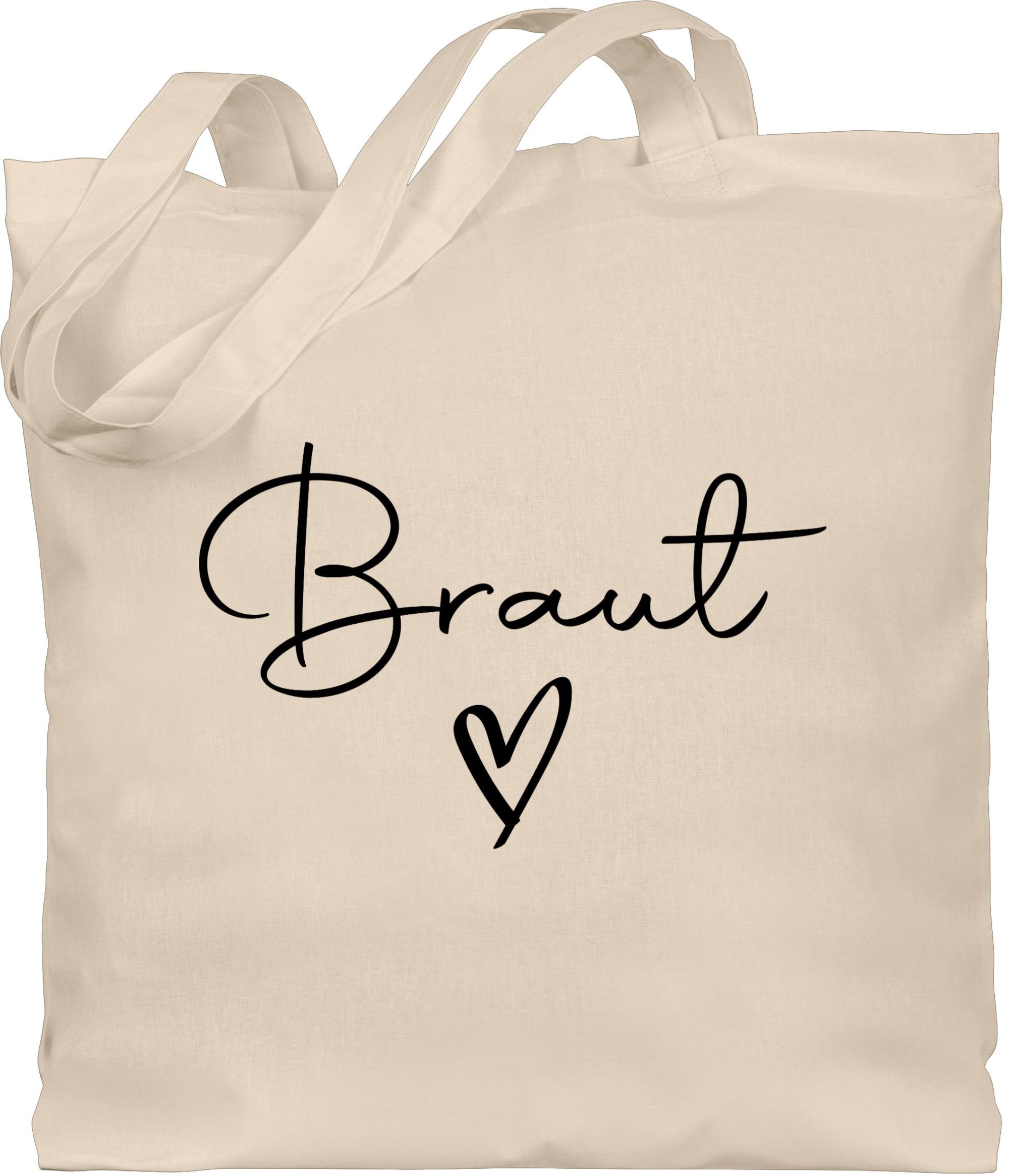 Shirtracer Umhängetasche Braut Bride, JGA Junggesellenabschied günstig online kaufen