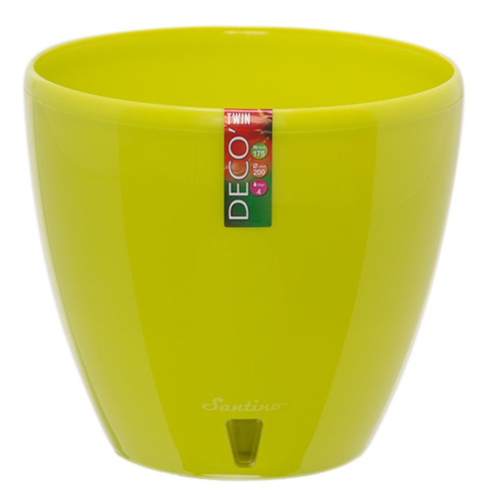 Happy plants Blumentopf Deco Twin - Selbstbewässerungstopf mit Wasserstands günstig online kaufen