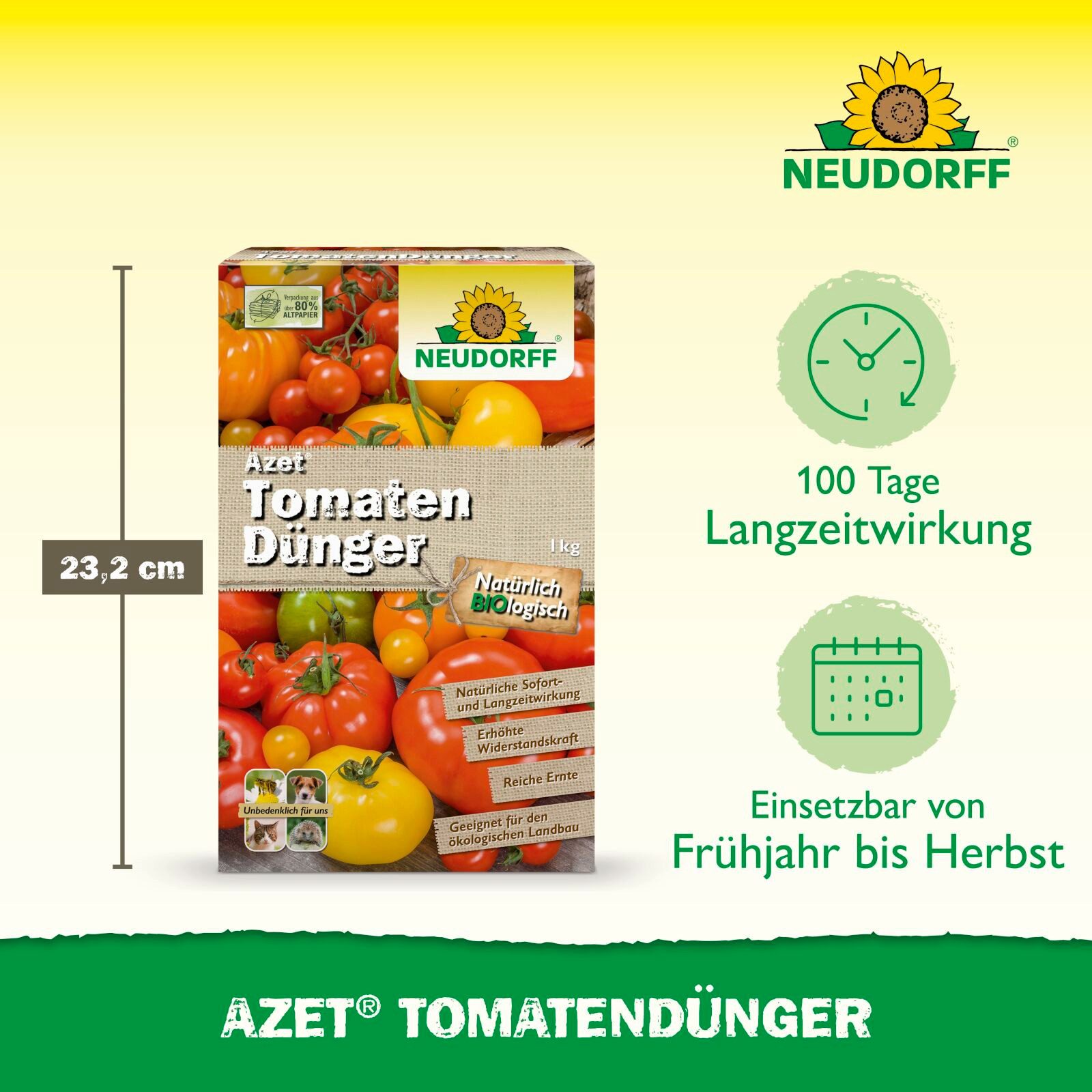 Neudorff Tomatendünger Azet TomatenDünger 1 kg – Bild 3 von 5