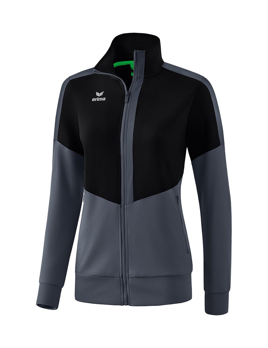 Erima Trainingsjacke Squad Worker schwarz/grau Damen günstig online kaufen