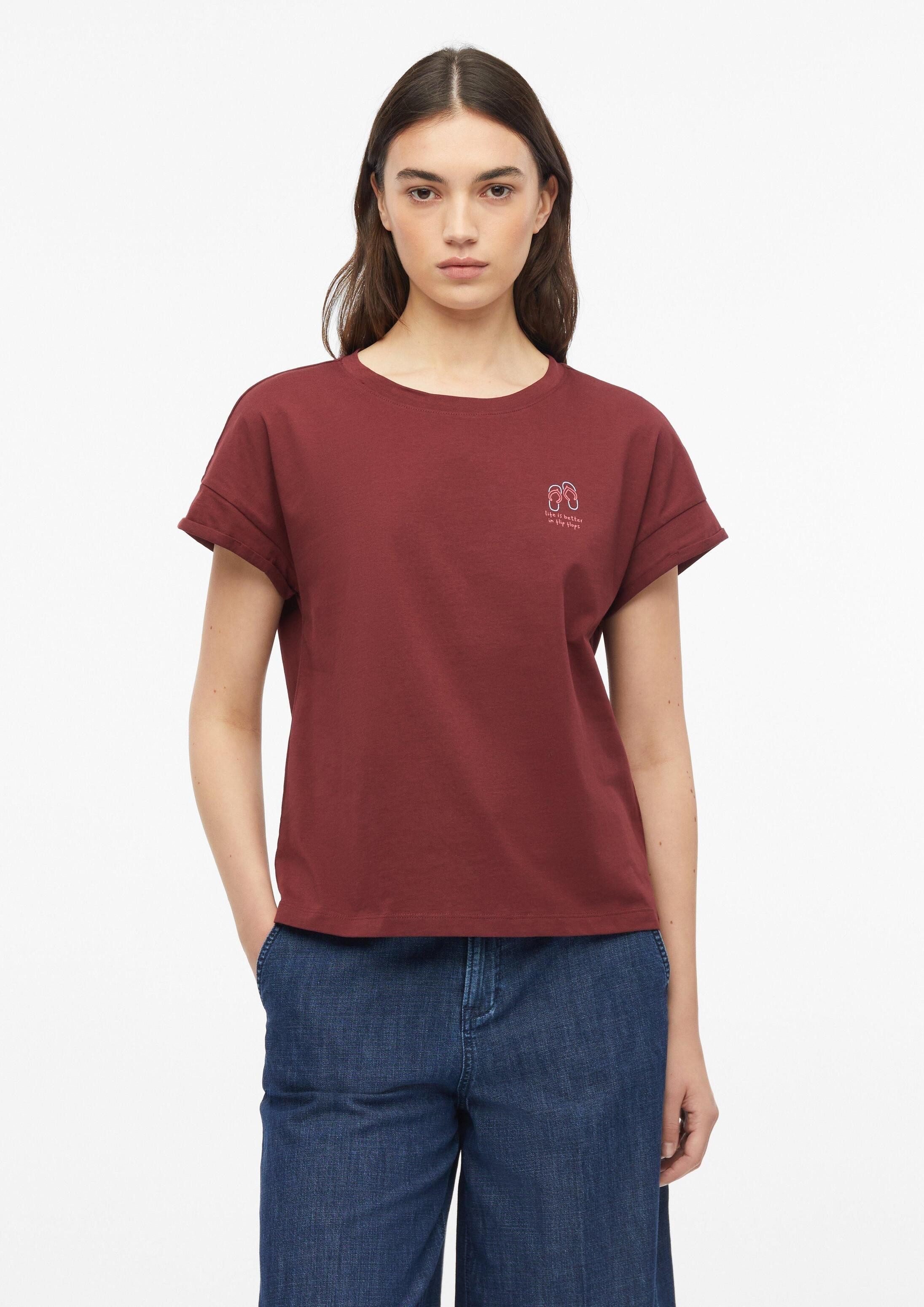 s.Oliver Kurzarmshirt T-Shirt T-Shirt mit Frontprint