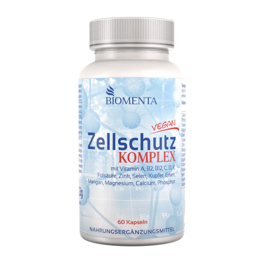Zellschutz Komplex - 60 Multimineralstoff & Multivitamin Kapseln Kapseln