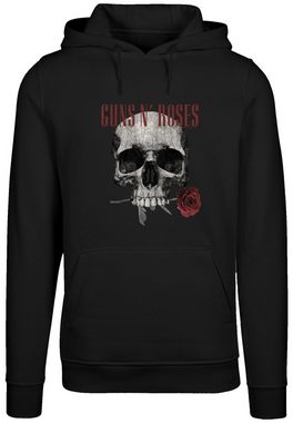 F4NT4STIC Kapuzenpullover Guns 'n' Roses Flower Skull Rock Musik Band Premium Qualität