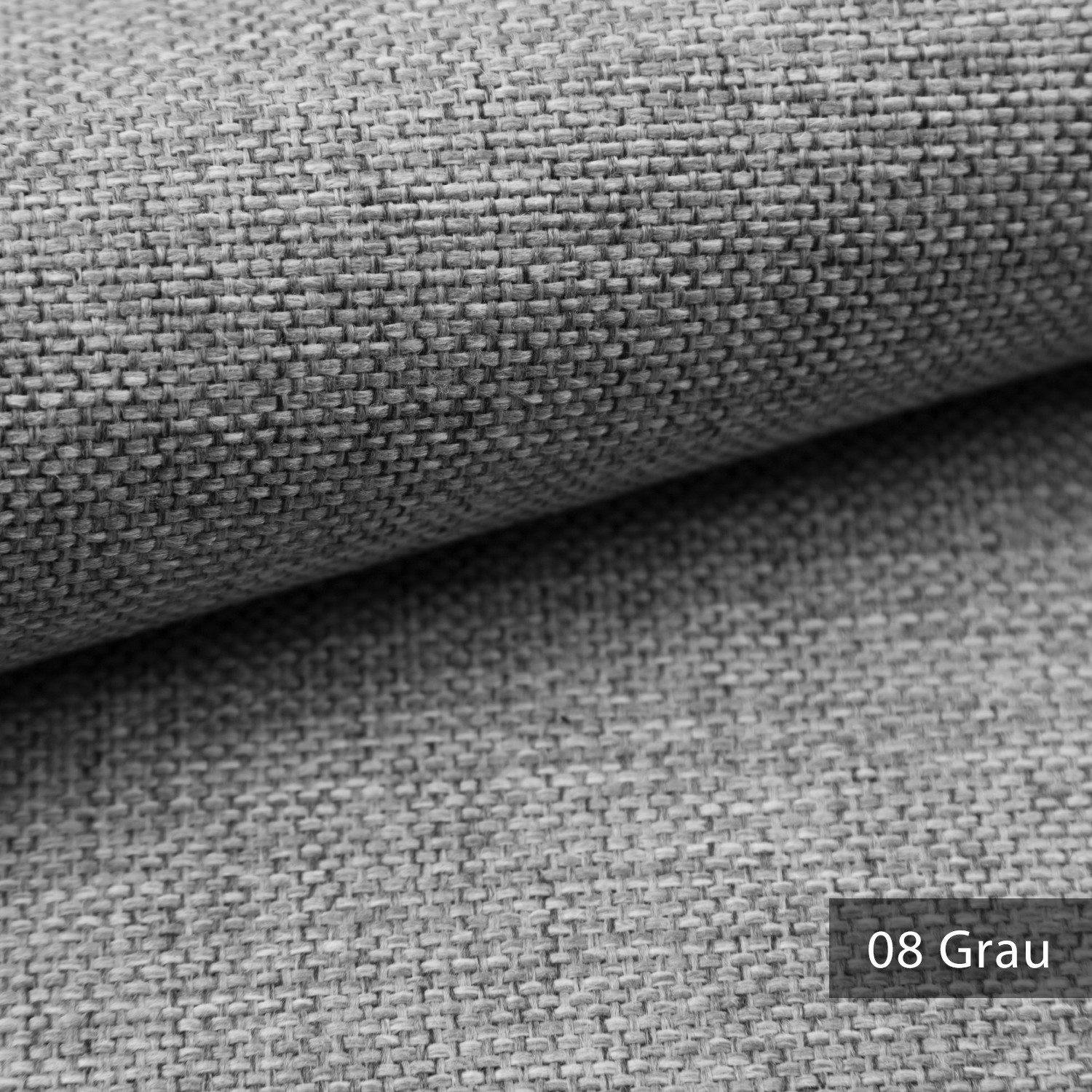 novely® Stoff MUDAU Grob gewebter Möbelstoff, Robust, Mélange, Handwebcharakter, Pflegeleicht, Meterware, 1lfm