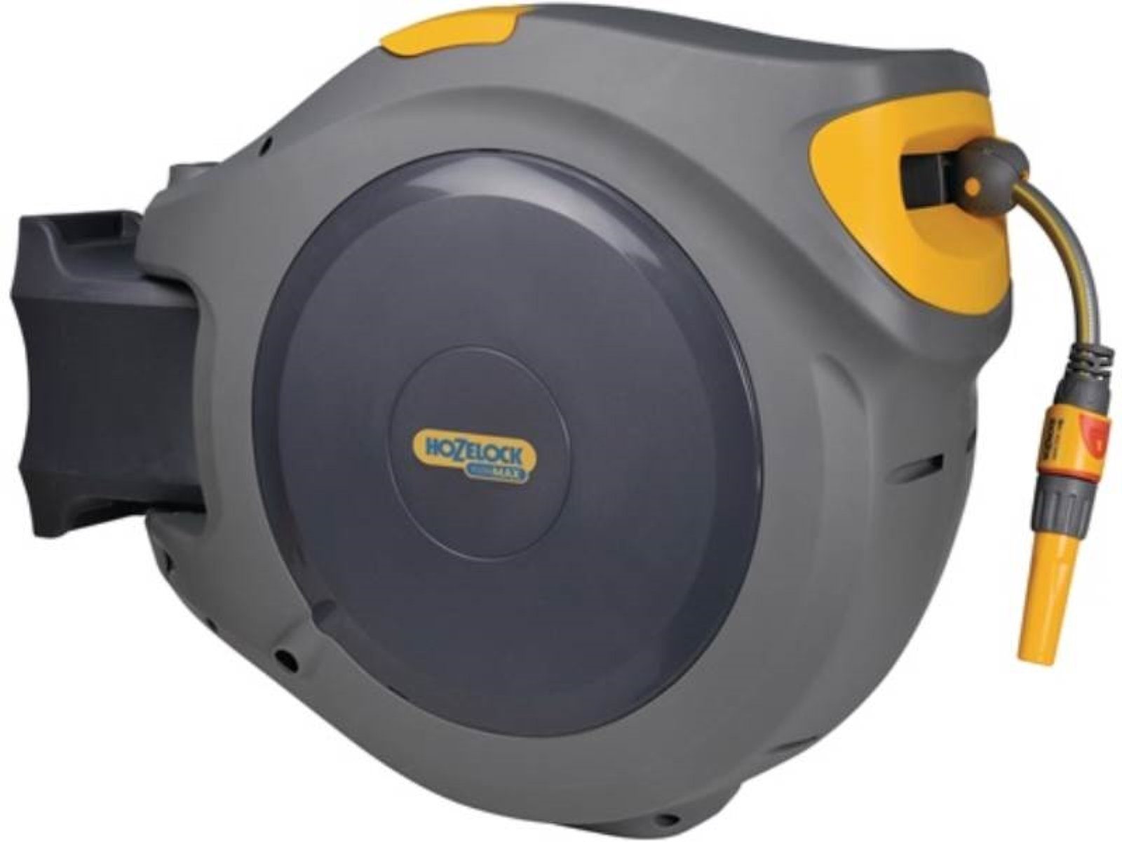 Hozelock Wandschlauchhalter HOZELOCK 2597 0000 Wandschlauchhalter Auto Reel 30 Flowmax Breite 65,5
