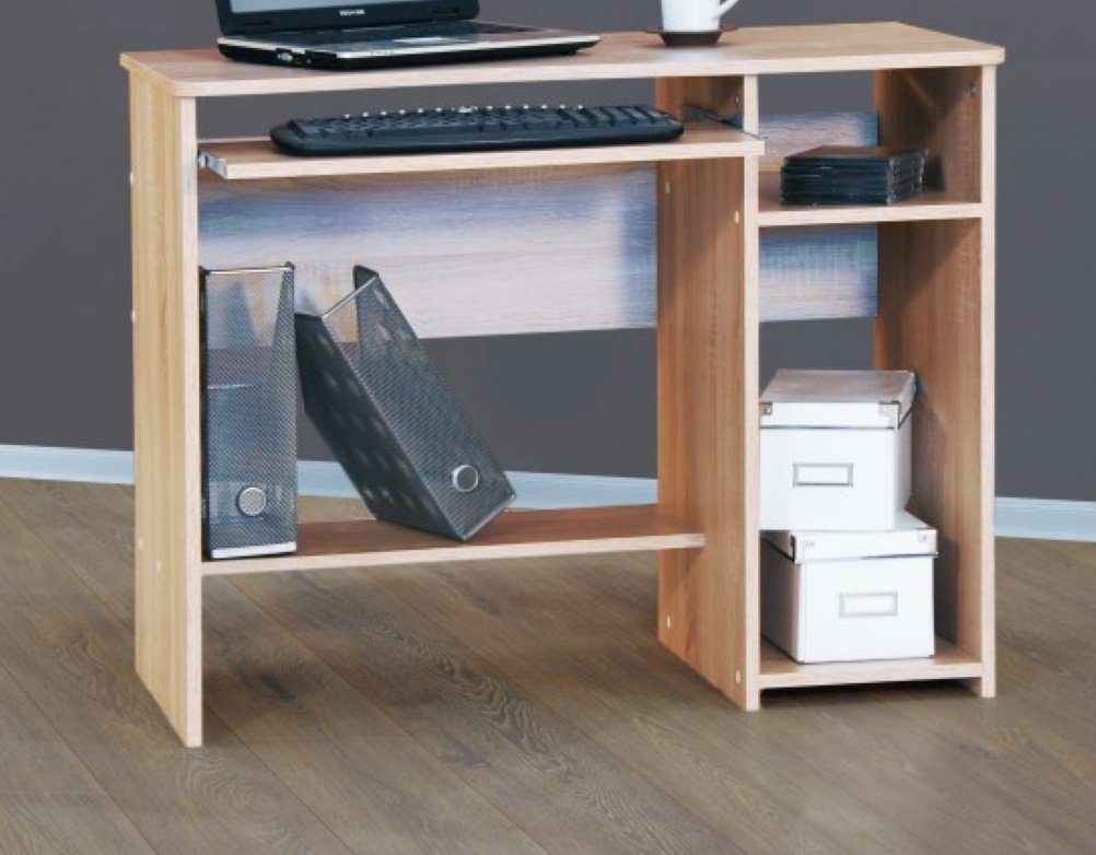 Computertisch Bürotisch sonoma Eiche Computertisch Schreibtisch Eiche sonoma - (3462)