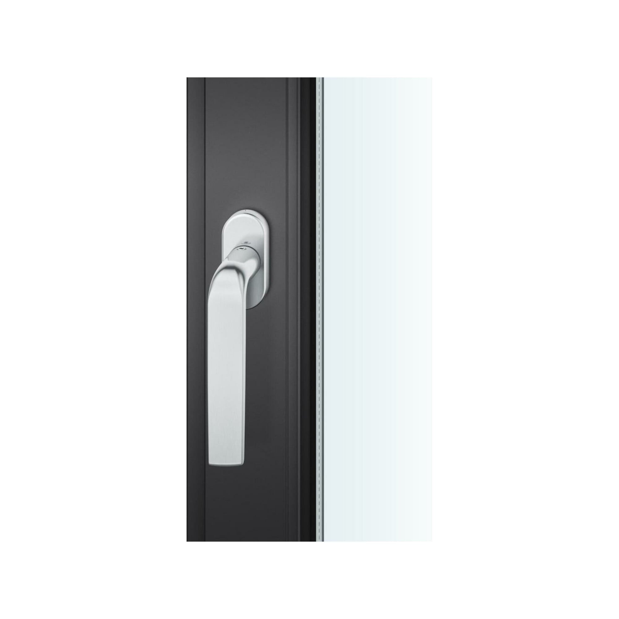 FSB Fenstergriff FSB Fenstergriff ovale Ros. 7mm Stift. 10mm Nocken Stiftüberstand 24-3