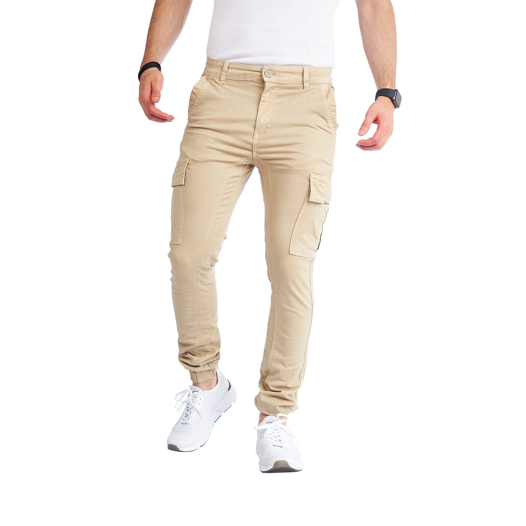 Styleko Cargohose Slim fit Cargohose Herren günstig online kaufen