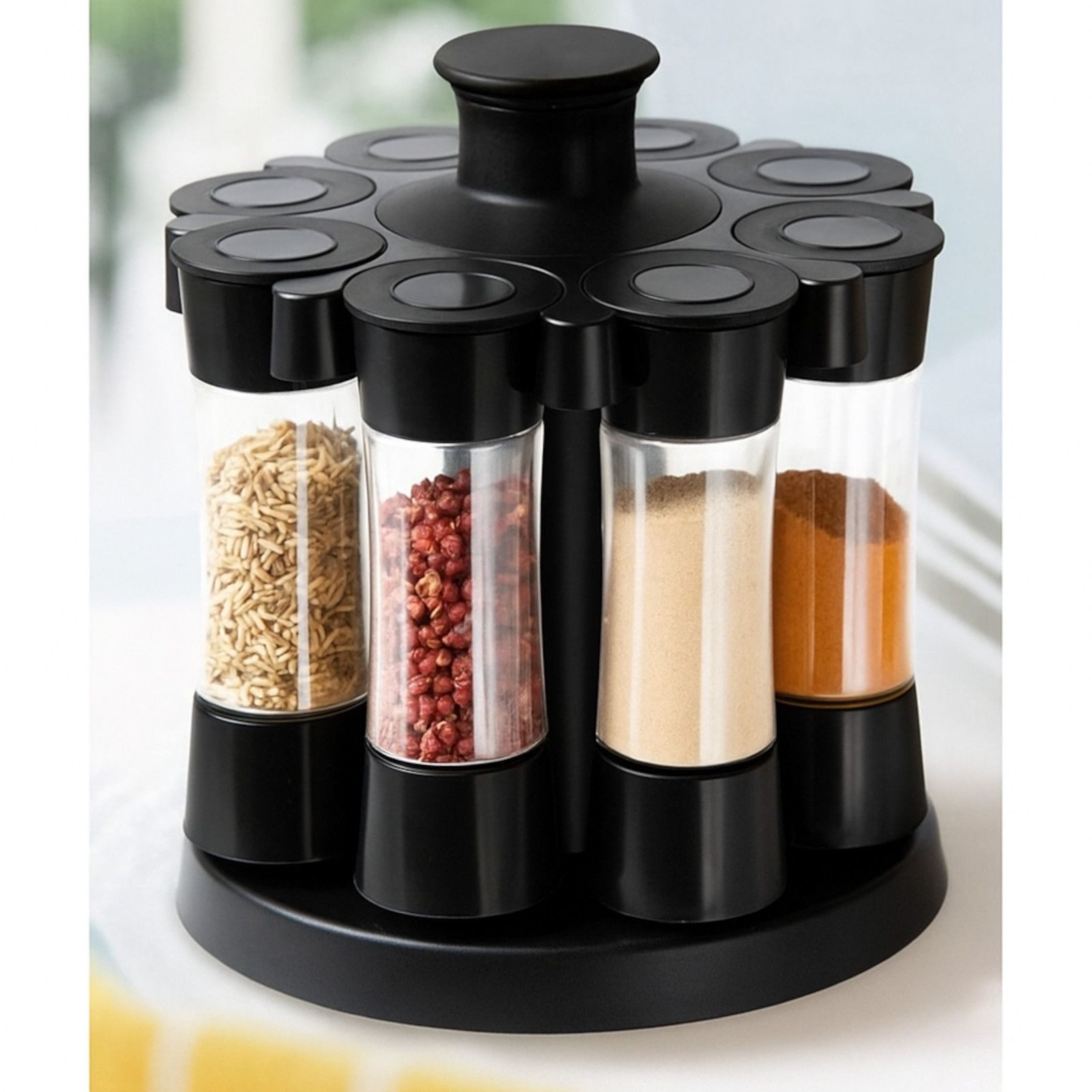 BURI Шейкер для специй Gewürzrondell Разбрасыватель Gewürze Gewürzständer Gewürzbehälter Солонки
