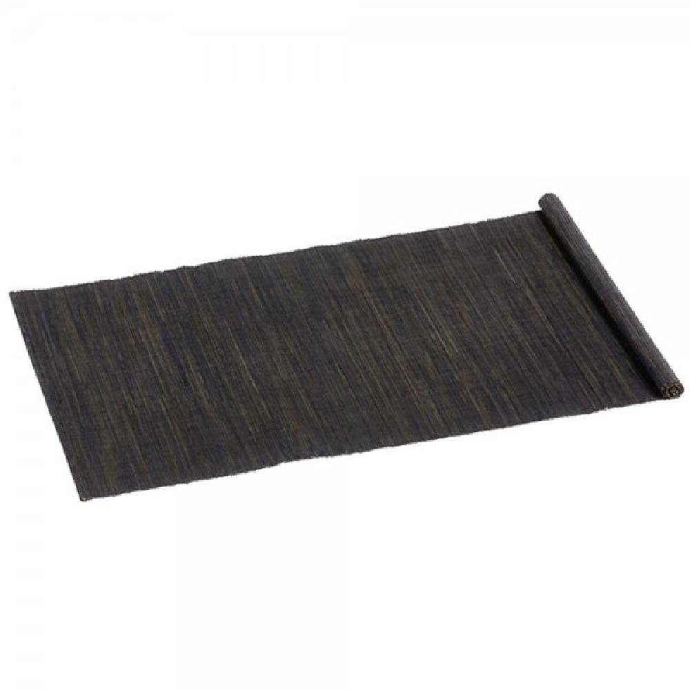 Lambert Tischdecke Tischläufer Narita Wasserhyazinthen Schwarz (50x150cm) günstig online kaufen