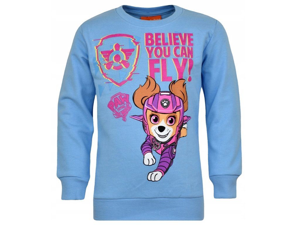 PAW PATROL Sweatshirt Paw Patrol Mädchen Sweatshirt "Skye"