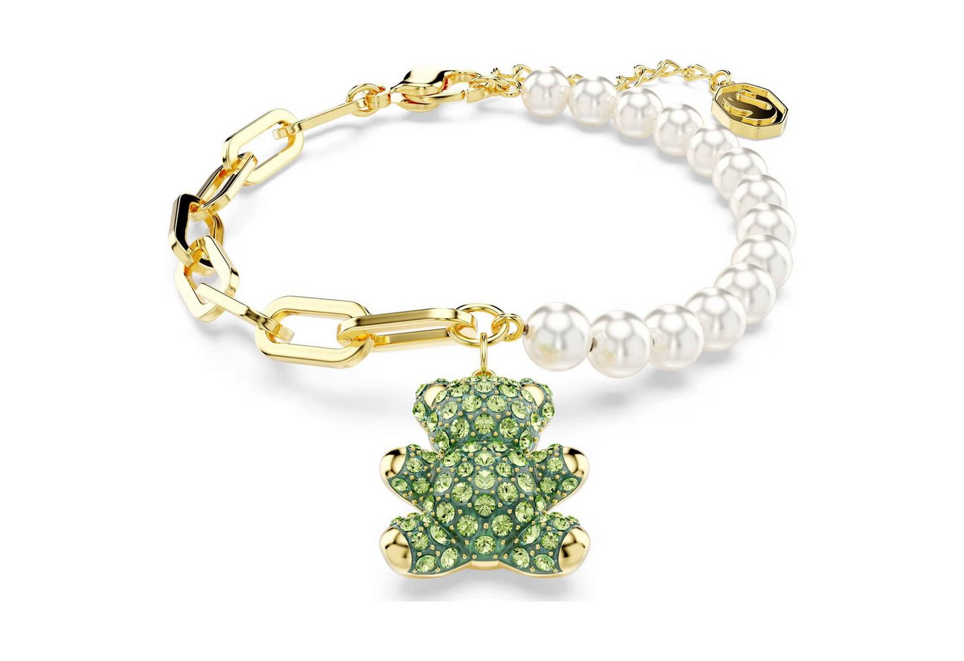 Swarovski Armband Teddy Bracelet Crystal Pearl Bear
