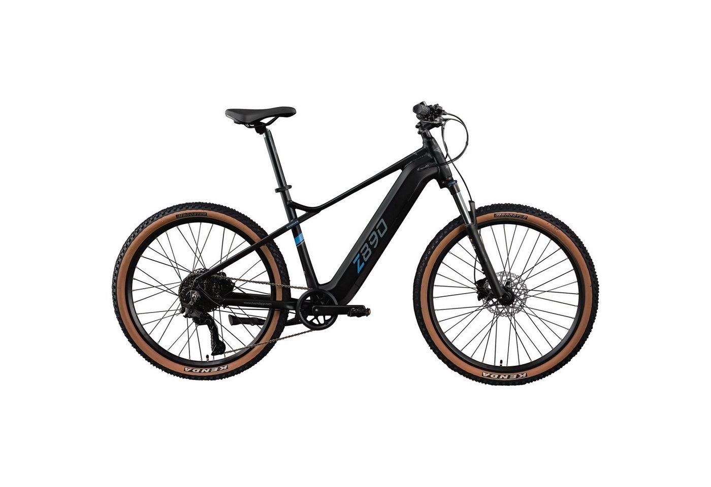 Zündapp E-Bike Mountainbike Z890, 10 Gang Shimano Cues Schaltwerk, Kettenschaltung, Heckmotor, 550 Wh