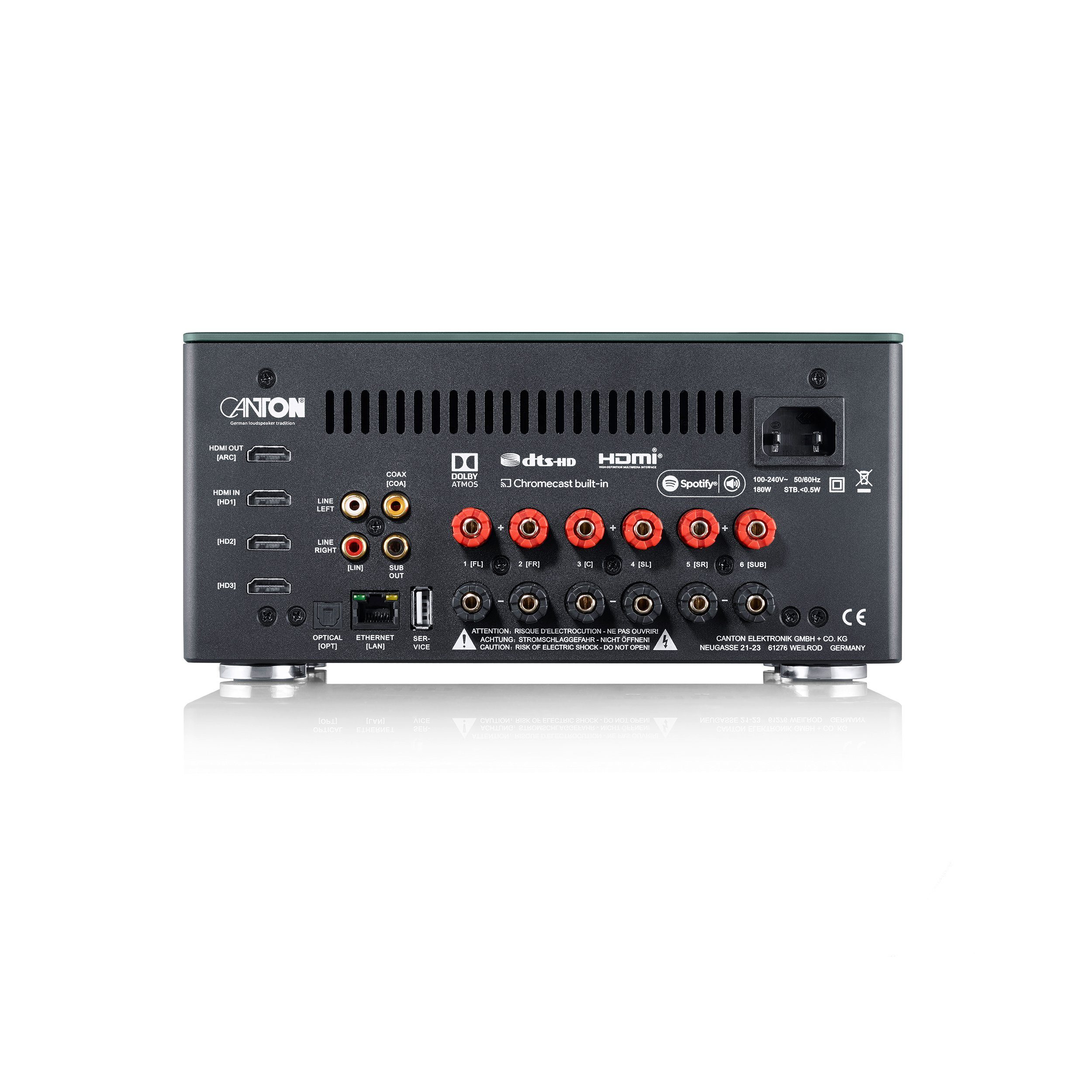CANTON Smart Amp. 5.1 Generation 2 schwarz Aktion Verstärker