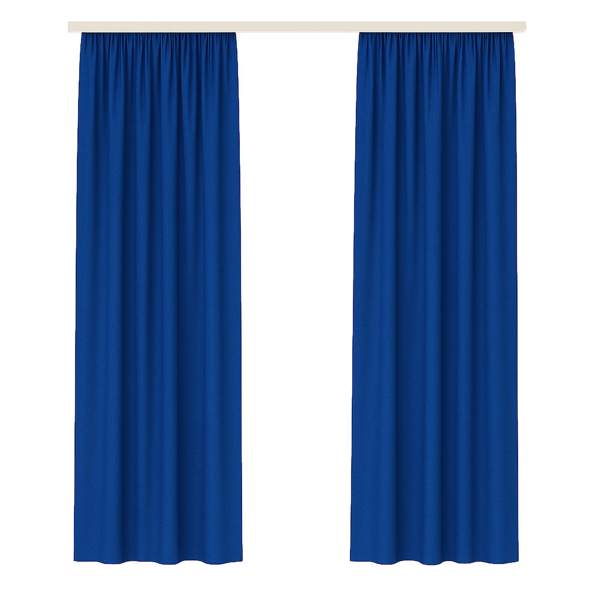 Bestlivings Vorhang "Ellen" mit Kräuselband inkl. Raffhalter (2 St), Kräuselband, blickdicht, Polyester, matter Stoff, einfarbig, waschbar bei 30°C, bügelleicht, formstabil