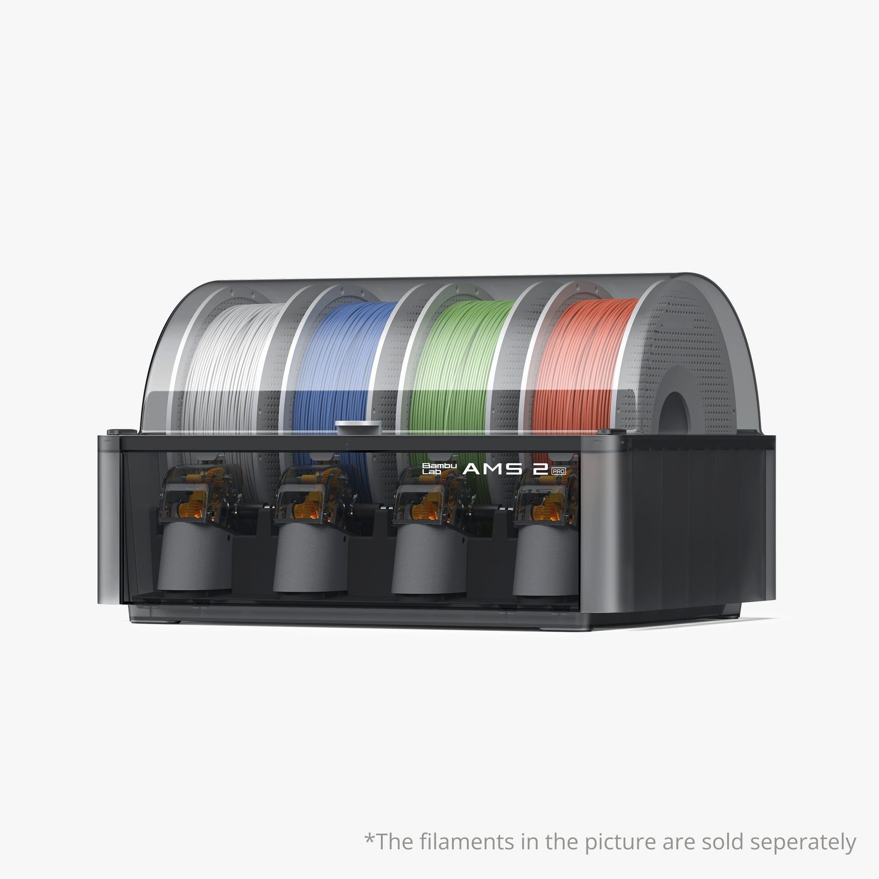 Bambu Lab 3D-Drucker Bambu Lab AMS 2 Pro, Aktive Filamenttrocknung