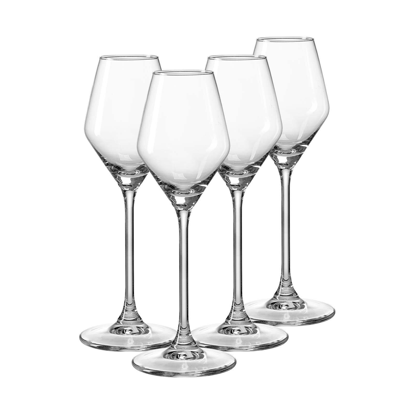 Ritzenhoff & Breker Likörglas Rumba Likörgläser 140 ml 4er Set, 4-tlg., Glas