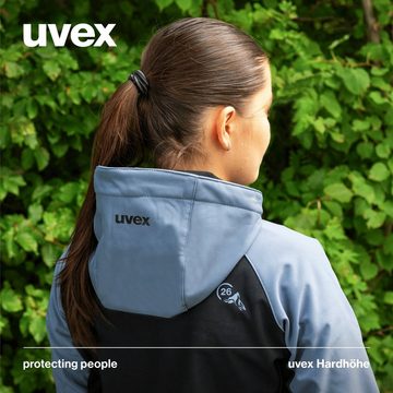 Uvex Softshelljacke (1-St) Hardhöhe Softshelljacke für Damen - Wasserabweisende Wanderjacke