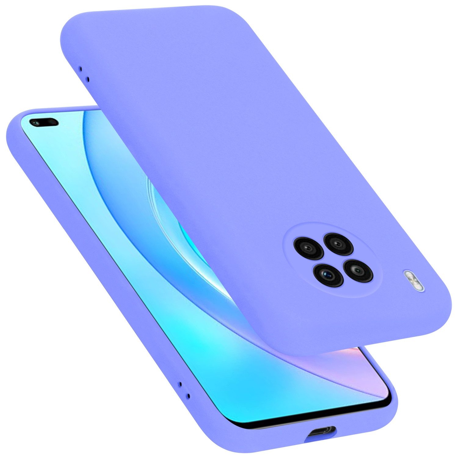Cadorabo Handyhülle für Honor 50 LITE Hülle Honor 50 LITE, Flexible Hülle TPU Silikon Schutzhülle Back Cover Case