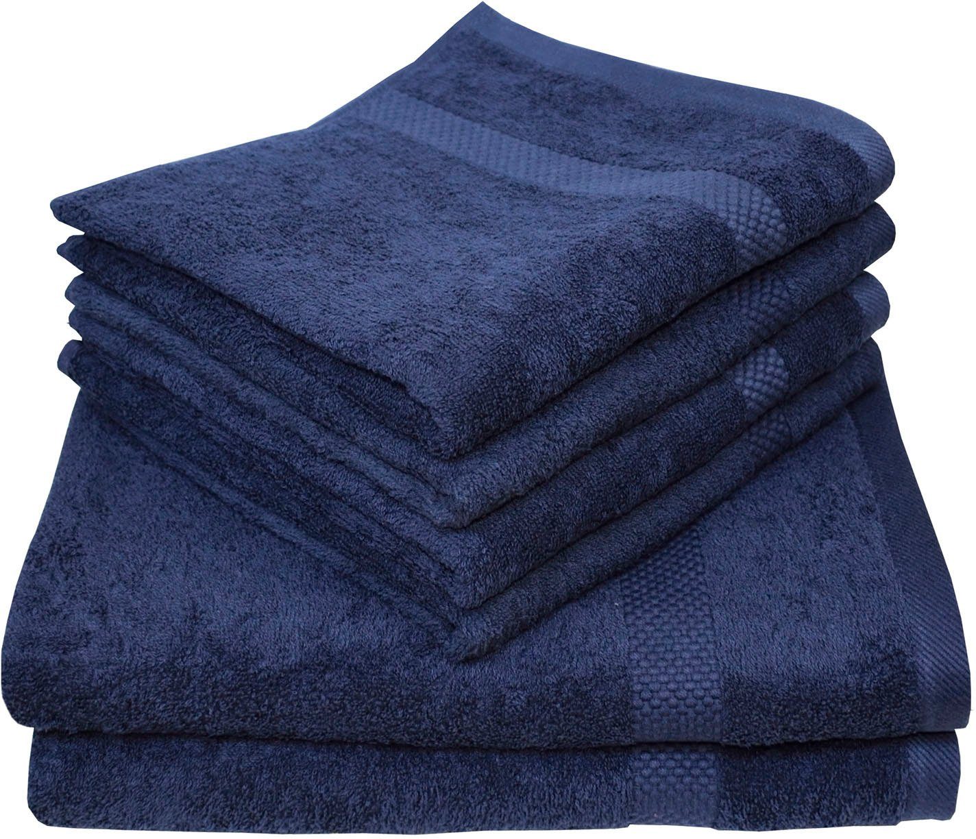 Dyckhoff Handtuch Set Planet, Frottier (Set, 6-St), 4 Handtücher (50x100cm), 2 Duschtücher (70x140cm). € 62,38