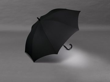happy rain® selection Stockregenschirm sehr großer Herren-Regenschirm mit Auf-Automatik, trotz seiner Größe besonders leicht