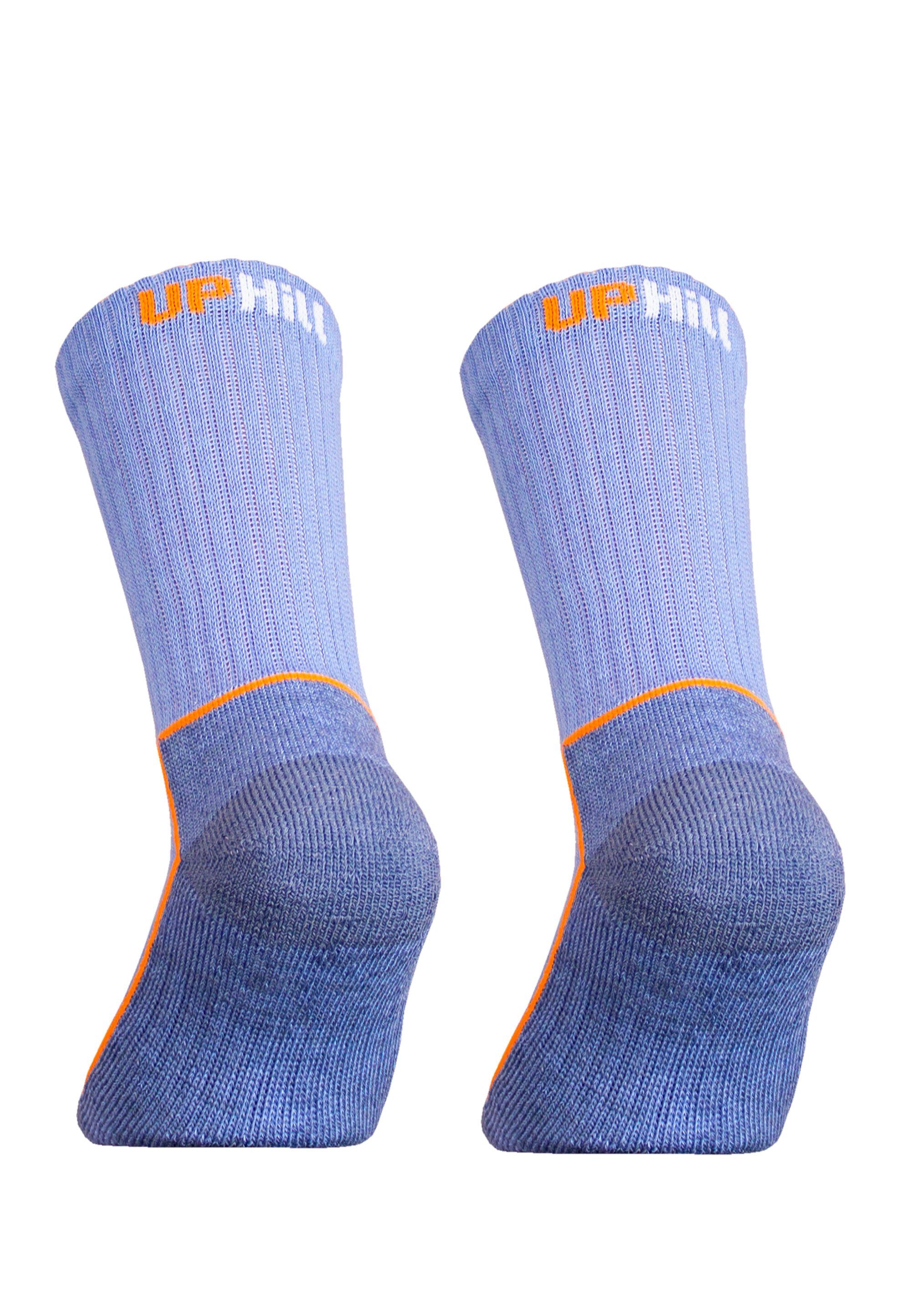 UphillSport Socken SAANA JR (2-Paar) Flextech-Struktur Pack blau 2er mit