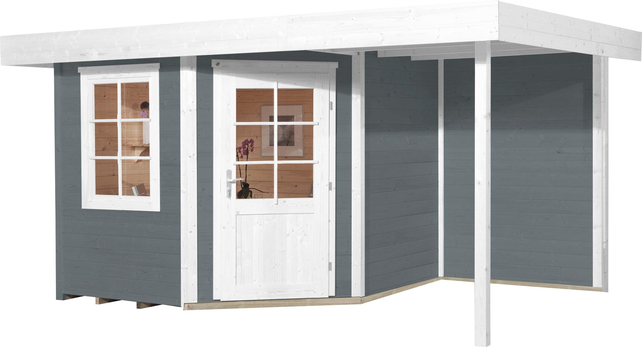 weka Gartenhaus Designhaus 213 Plus, BxT...