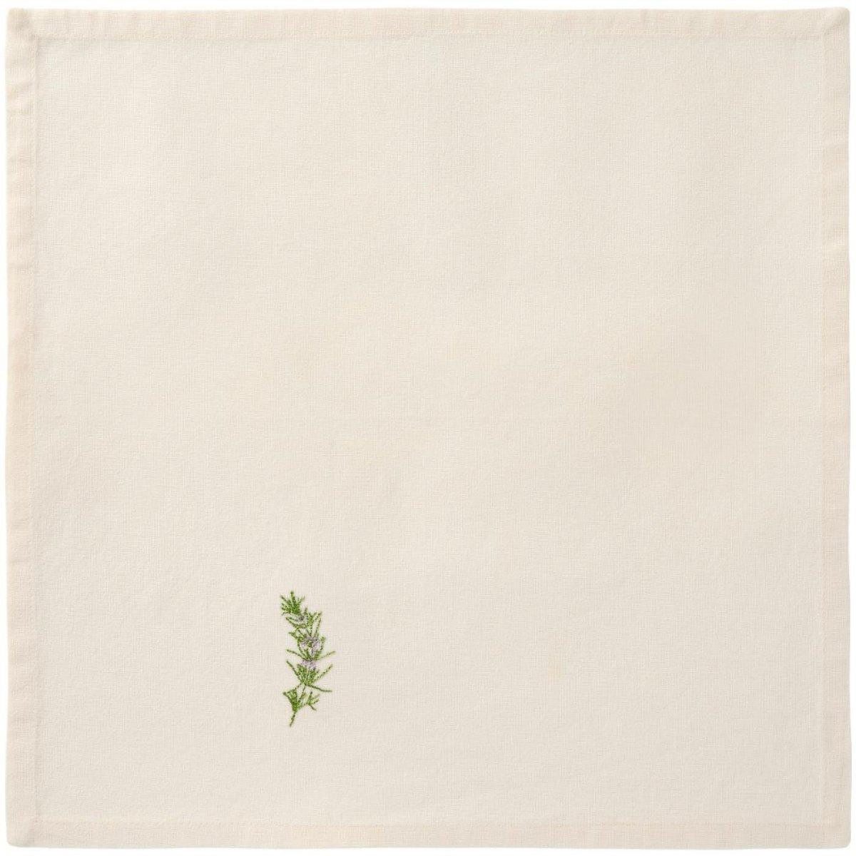 Ib Laursen Stoffserviette Ib Laursen Stoffserviette Summer Vibes Rosmarin (40x40cm)