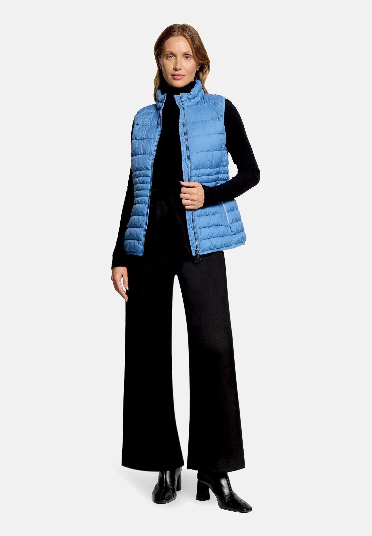 Betty Barclay Strickweste Damen mit Stehkragen